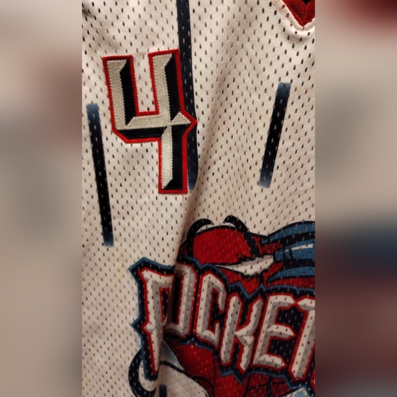 Rare vintage NBA Houston rockets Charles Barkley starter jersey - Picture 4 of 5